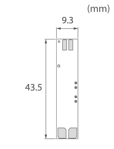 Dimensioner för OEM202P